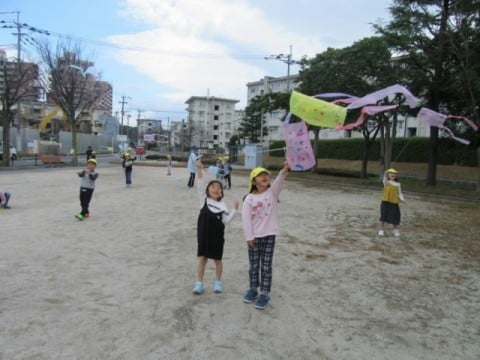 2018年スタート！！年長児さんは卒園までにいろいろなことにチャレンジ中